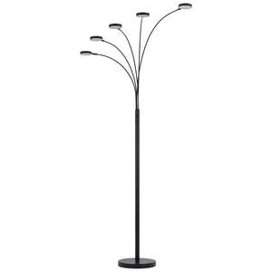 Malibu LED Floor Lamp by Cal Lighting BO-3121FL-5L-DB Dark Bronze