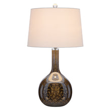 Load image into Gallery viewer, Gourd Style Glass Table Lamp by Cal Lighting BO-3138TB-2-AGL Antique Gold Luster