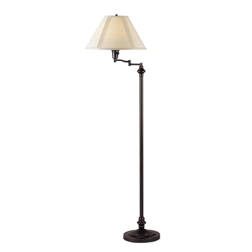 Swing Arm Floor Lamp by Cal Lighting BO-314-DB Dark Bronze
