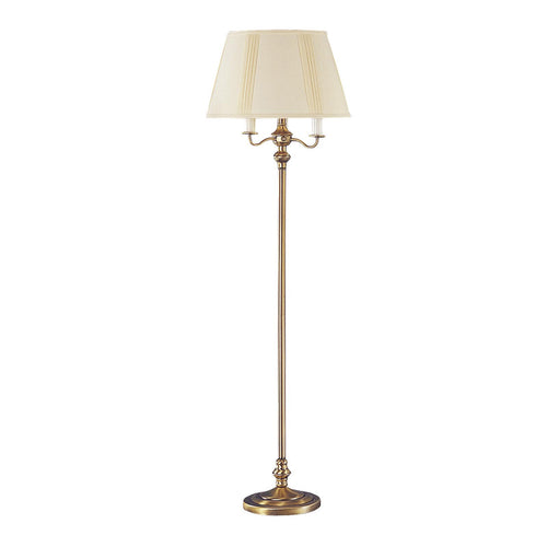 6 Way Metal Floor Lamp by Cal Lighting BO-315-AB Antique Brass