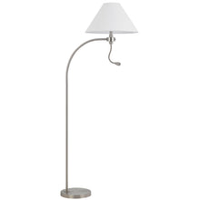 Load image into Gallery viewer, Ashland Mini Arc Metal Floor Lamp by Cal Lighting BO-3178FL-BS Brushed Steel