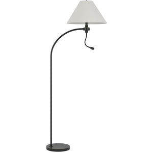 Ashland Mini Arc Metal Floor Lamp by Cal Lighting BO-3178FL-DB Dark Bronze