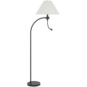 Ashland Mini Arc Metal Floor Lamp by Cal Lighting BO-3178FL-DB Dark Bronze