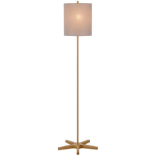 Load image into Gallery viewer, Metal Floor Lamp with Wooden Base by Cal Lighting BO-3196FL