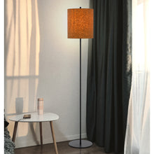 Load image into Gallery viewer, Metal Floor Lamp with Cork Shade by Cal Lighting BO-3197FL-BK