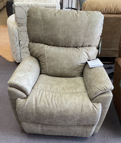 Trouper Power Wall Recliner w/ Headrest & Lumbar by La-Z-Boy Furniture 16X-724 E153765 Sable