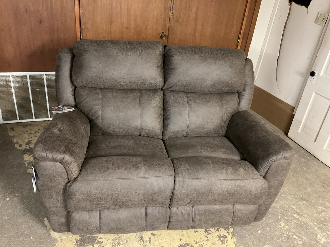 Milan Reclining Loveseat by HomeStretch 242-20-21 Northwest Espresso