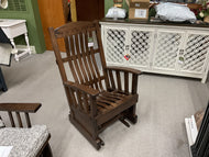 Grandpa Oak Glider by D&E Workshop 041 Earthtone Stain