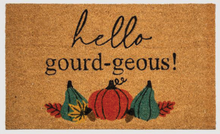 Load image into Gallery viewer, Hello Gourd Doormat by Ganz CA182590