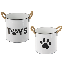 Load image into Gallery viewer, Pet Toy Container Set (2pc) by Ganz CB176087