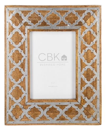 Moroccan Inlay 5x7 Picture Frame by Ganz CB184966
