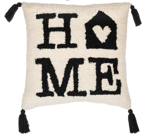 Punch Hook Home Pillow by Ganz CB185811