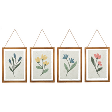 Load image into Gallery viewer, Meadow Floral Wall Decor in Floating Frame by Ganz CB186470