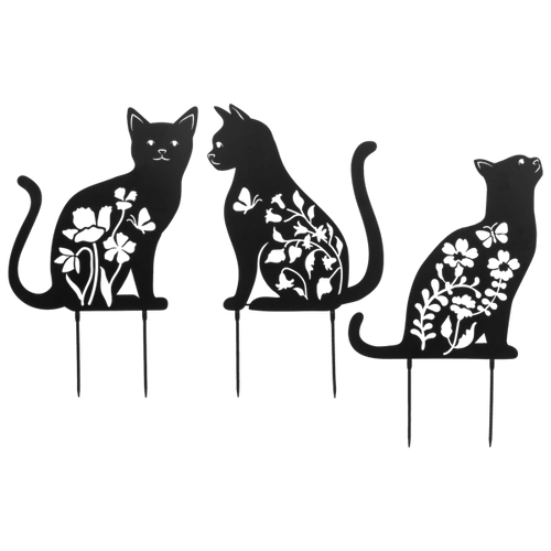 Cat Laser Cut Stake by Ganz CB186944