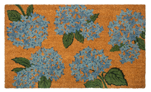 Blue Hydrangea Doormat by Ganz CB187189