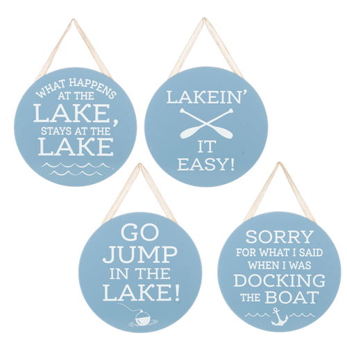 Lake Humor Wall Decor by Ganz CB187297