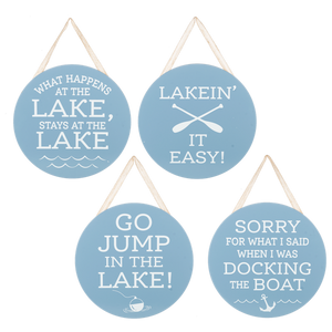 Lake Humor Wall Decor by Ganz CB187297