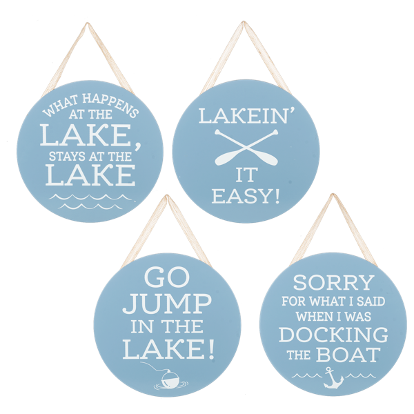 Lake Humor Wall Decor by Ganz CB187297