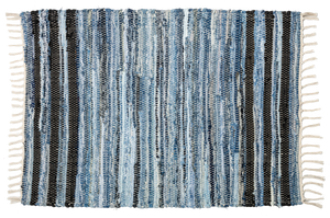 Denim Chindi 2'x3' Rug by Ganz CB187576