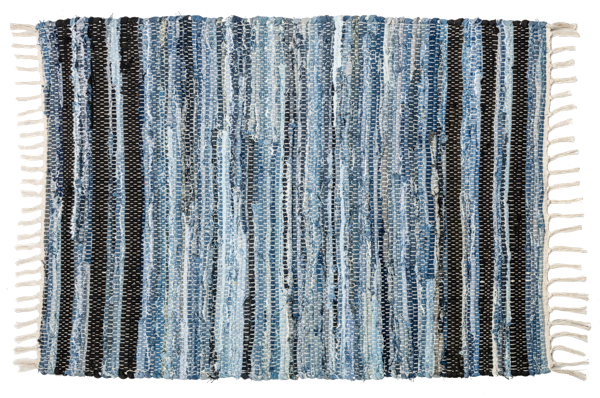 Denim Chindi 2'x3' Rug by Ganz CB187576