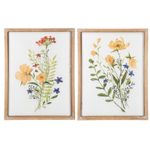 Load image into Gallery viewer, Embossed Wild Flower Wall Decor by Ganz CB188285