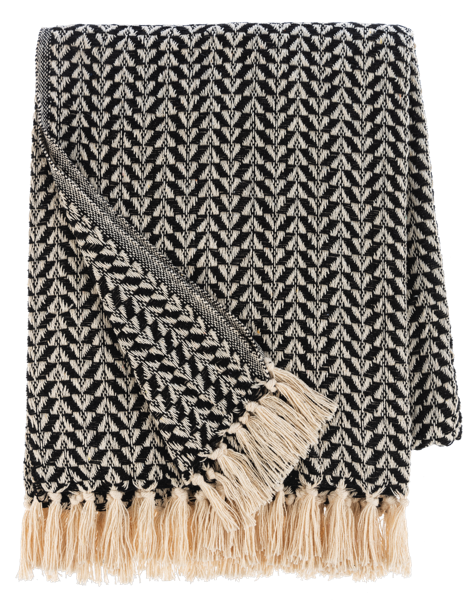 Mini Arrow Pattern Woven Throw by Ganz CB195025