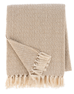 Marbled Tan Woven Throw by Ganz CB195028