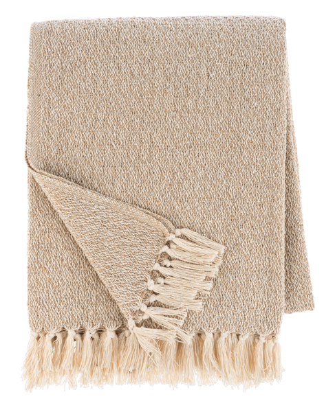 Marbled Tan Woven Throw by Ganz CB195028