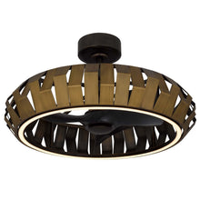 Load image into Gallery viewer, Remote Controlled Arroyo Ceiling Fan Light by Cal Lighting CF-1005, CF-1005-ROD-12