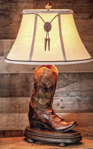 Cowboy Boot Table Lamp by Vintage Direct CL2393