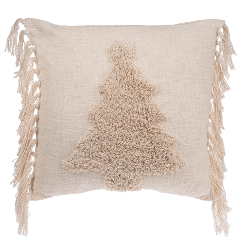 Tufted Christmas Tree Pillow by Ganz CX181532