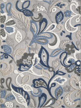 Load image into Gallery viewer, Calla 2&#39;2&quot; x 4&#39; Rug by KAS CAA692222X4 Grey/Blue Leila