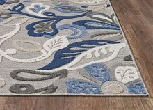 Load image into Gallery viewer, Calla 2&#39;2&quot; x 4&#39; Rug by KAS CAA692222X4 Grey/Blue Leila