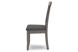 Shullden Spindle Back Dining Chair by Ashley Furniture D194-01 Gray