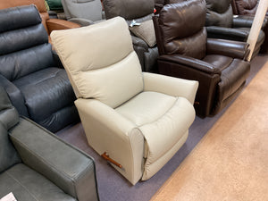 Rowan Leather Rocker Recliner by La-Z-Boy Furniture 10-765 LB206132 Oyster