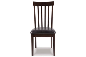 Hammis Rake Back Dining Side Chair by Ashley Furniture D310-01