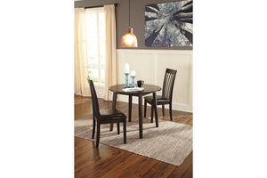 Hammis Round Drop Leaf Dining Table by Ashley Furniture D310-15