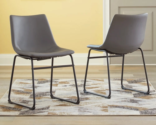 Centiar Dining Room Grey Chair by Ashley Furniture D372-08