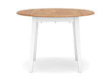 Load image into Gallery viewer, Gesthaven Dining Drop Leaf Table by Ashley Furniture D398-15 Natural/White