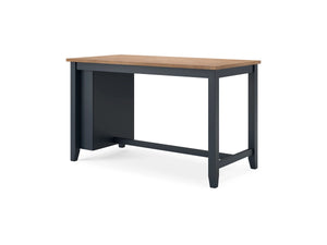 Gesthaven Counter Height Dining Table by Ashley Furniture D399-13 Natural/Blue