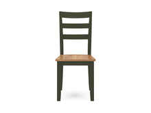 Load image into Gallery viewer, Gesthaven Dining Chair by Ashley Furniture D401-01 Natural/Green