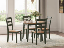 Load image into Gallery viewer, Gesthaven Dining Chair by Ashley Furniture D401-01 Natural/Green