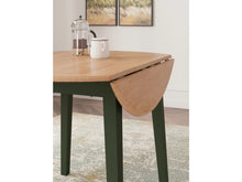 Load image into Gallery viewer, Gesthaven Dining Drop Leaf Table by Ashley Furniture D401-15 Natural/Green