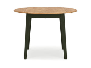 Gesthaven Dining Drop Leaf Table by Ashley Furniture D401-15 Natural/Green