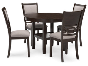 Langwest Dining Table and 4 Chairs by Ashley Furniture D422-225