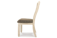 Load image into Gallery viewer, Bolanburg Rake Back Upholstered Dining Chair by Ashley Furniture D647-01 Antique White