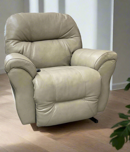 Bodie Leather Power Lift Recliner by Best Home Furnishings 8NW11LU 73229-L Elephant