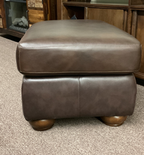 Load image into Gallery viewer, Theo Leather Ottoman by La-Z-Boy Furniture 247-651 LB178278 Coffee Discontinued leather &amp; style
