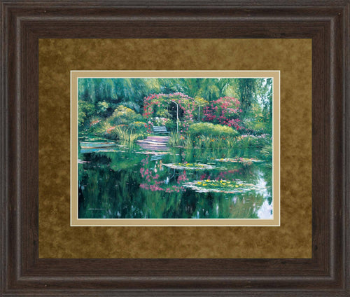 Swamp Scene Framed Print by Classy Art DM2135