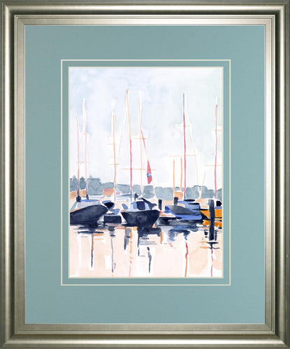 Watercolor Boat Club II by Classy Living DM6119